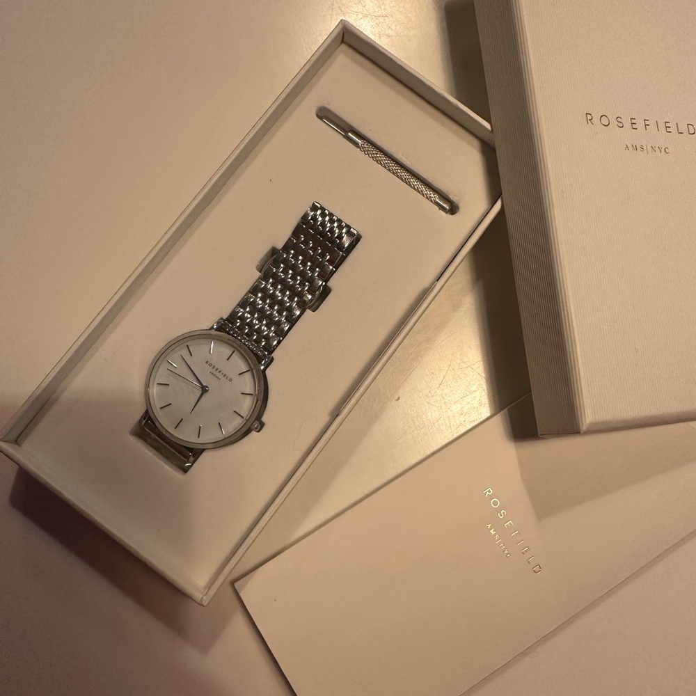 Rosefield Silver Watch